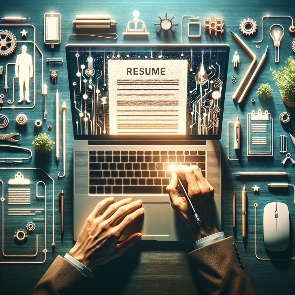 resume for job application